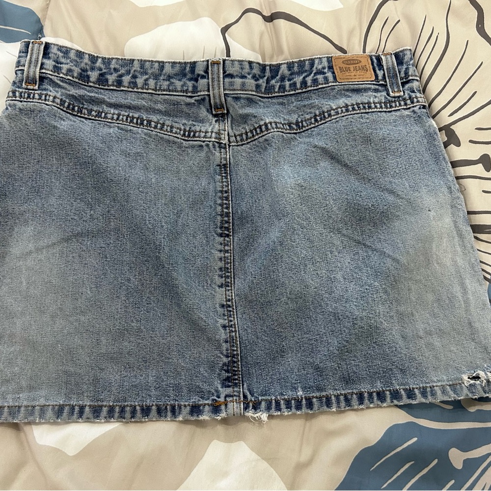 💥PRICE⬇️ OLD NAVY • “Blue Jeans” Mini Skirt  •  size 10 • - Picture 2 of 7